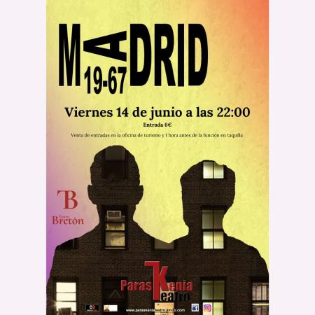 Imagen “Madrid 19-67” y “La Banqueta” protagonistas en el XII Certamen de Teatro Aficionado de Sepúlveda esta semana