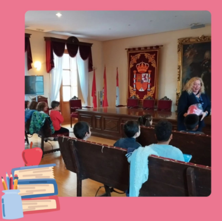 Imagen Visita de los alumnos de 1º y 2ª de primaria al ayuntamiento de Sepúlveda